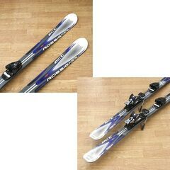 154cm ROSSIGNOL 大人用 カービングスキー act easy drive c ビンディング SALOMON 690 開放値2.5～9 ソール長268～348 札幌市 清田区 平岡の画像