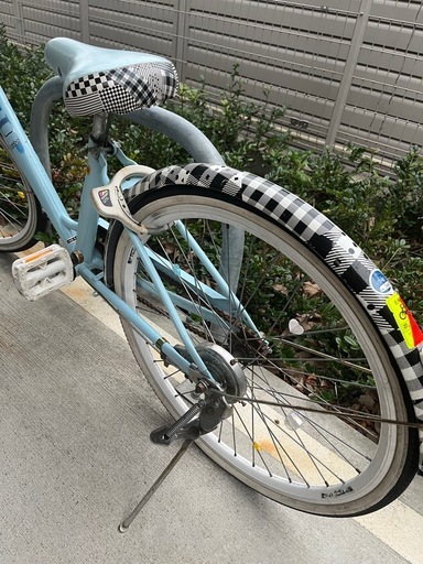 小学生 子供用自転車22インチバスケット付き 