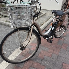 ブリジストン電動アシスト自転車　　商談中の画像