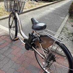 ブリジストン電動アシスト自転車　　商談中の画像