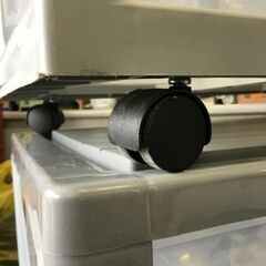 衣装ケースロング　3段　キャスター付　USEDの画像