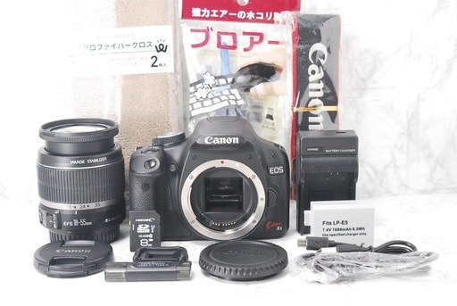 Canon ❤ EOS Kiss X3 ショット数少なめ 一眼レフ スマホ転送