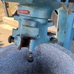 A-456△ q 岐阜発/ BIBUN/ 擦り潰し機/ 練り機/ 攪拌機/ 三相200v電源/ 動作確認/ スリ棒欠品/ 臼内径670mm/ 現状品/ R7.10/10 △の画像