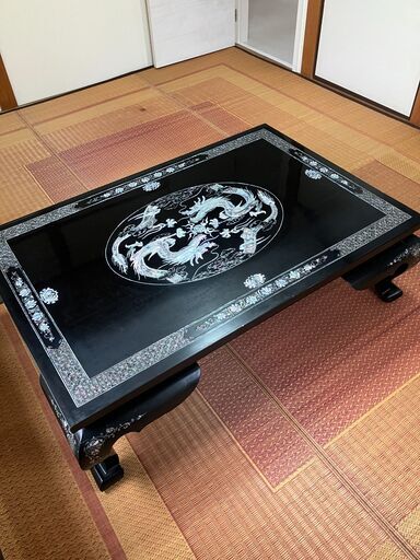 螺鈿細工】ローテーブル (ibuki) 城ヶ崎海岸のテーブル《座卓、ロー