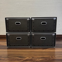 無印良品 硬質パルプボックス 廃盤 レア 4個セット 収納ボックス