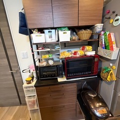 ニトリ　食器棚の画像