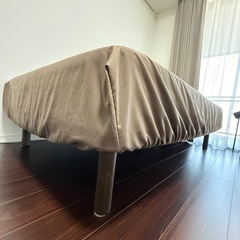 IKEA セミダブルベッド マットレス付き｜2024年購入｜状態良好の画像