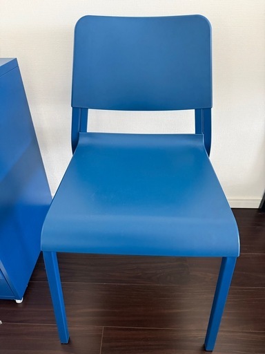 IKEA TEODORES チェア（ブルー）状態良好｜1階受け渡し可 (Gisele B