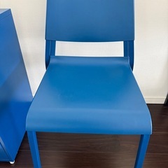 IKEA TEODORES チェア（ブルー）状態良好｜1階受け渡し可の画像