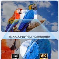 USB-C to HDMI 変換ケーブル 2M 100W PD急速充電 の画像