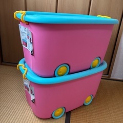 おもちゃケース　　キャスター付きトイボックス
の画像