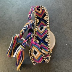 ミサンガ 時計 電池きれ 未使用の画像