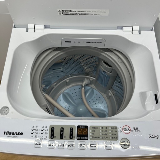 Hisenseの全自動洗濯機をご紹介します！