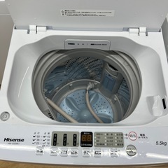 Hisenseの全自動洗濯機をご紹介します！の画像
