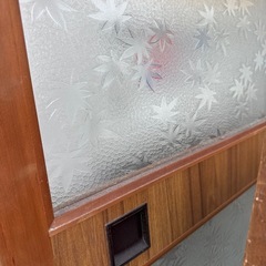 障子紅葉柄の画像