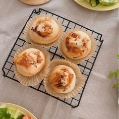 越谷市の米粉のパン教室iro iro 4月の米粉パンレッスン