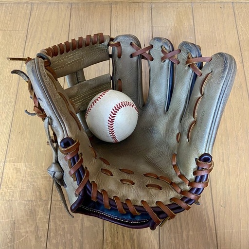 NPB 社会人野球 実使用 ミズノプロ 硬式用 オーダーグラブ グローブ 内野用