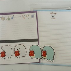 ご購入者様決定　小便箋　メモノート　封筒　　文房具の画像