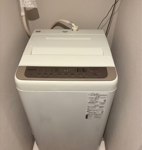 Panasonic洗濯機  品番NA-F70PB15 2022年製