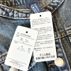 【新品未使用】西松屋 ベビー服 デニム コート ジャケット 95cm 春秋冬 デニムジャケット ベビー キッズの画像