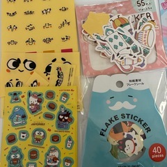 ②シール女の子　セットの画像