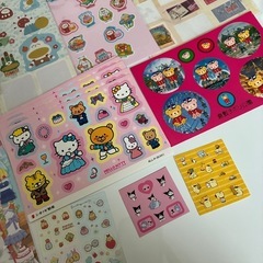 ②シール女の子　セットの画像