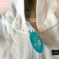 【新品未使用】アカチャンホンポ 90cm フード付 春秋冬 トレーナー パーカーの画像