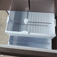 保証付き　大型　冷蔵庫　400リットル　家族用　両開き扉　4ドアの画像