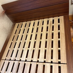 セミダブルベッド　フレームのみの画像