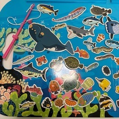 みんなでたのしくどんどんつろう！　さかなつり　マグネットブックの画像