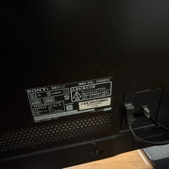 ジャンク品TVの画像