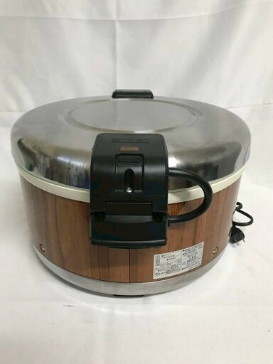 【北見市発】ZOJIRUSHI 象印 電子ジャー THA-C40A 2.2升 木目 業務用 飲食店 (E3971awraYM)