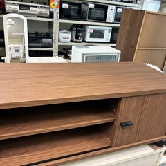テレビ台 ローボード 中古 家具 買取 引取 ミドルブラウンの画像