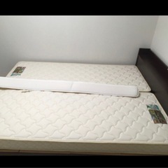 フランスベット　クイーンサイズ　マットレス付きの画像