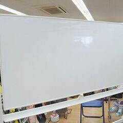 ホワイトボード 幅189×奥62×高さ180cm 片面タイプ キャスター付き 事務所 会議室 オフィス 札幌市 清田区 平岡の画像