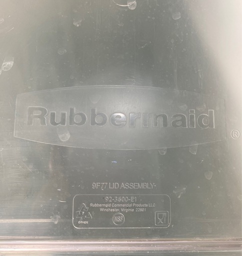 ラバーメイド(Rubbermaid) イングリディエントビン 25kg (1)