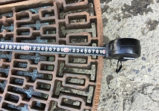 A-465△ q 岐阜発/ 樹木保護格子/ 直径150mm/ 内径600mm/ 街路樹/ 保護/ 丸型/ 重量約115kg/ 現状品/