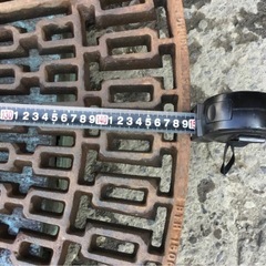 A-465△ q 岐阜発/ 樹木保護格子/ 直径150mm/ 内径600mm/ 街路樹/ 保護/ 丸型/ 重量約115kg/ 現状品/ R7.9/1 △の画像