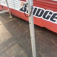 アルミ 三脚 ハシゴ 8段の画像