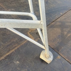 アルミ 三脚 ハシゴ 8段の画像