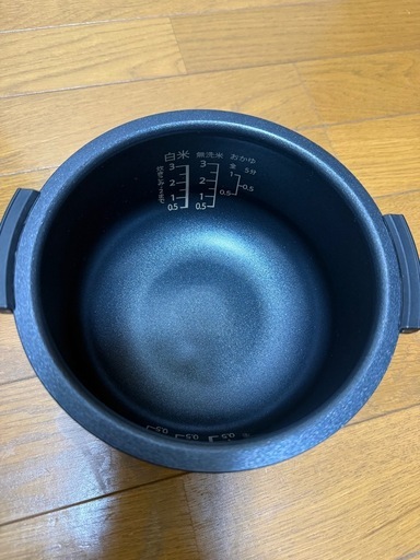 2024年製?シャープ KS‑CF05B‑B 炊飯器 3合 ブラック(0218c)