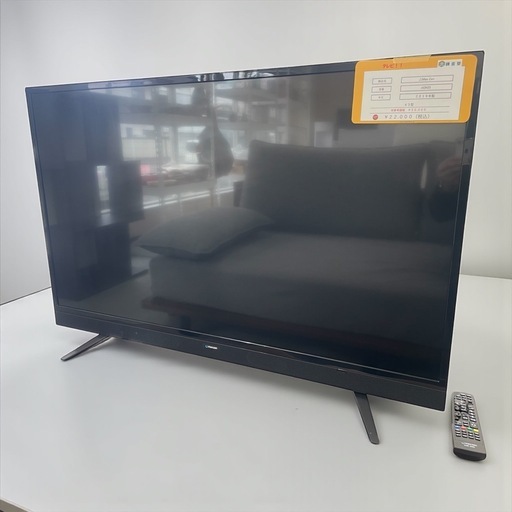テレビ MAX ZEN 43V 2019年製