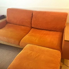Bothy Clubhouse Sofa 3P オットマン付きの画像