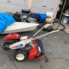 マイペット63 デュエットロータリー／農用トラクター／ガソリンエンジン／ジャ ンクの画像