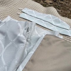 窓用カーテン　ニトリの画像