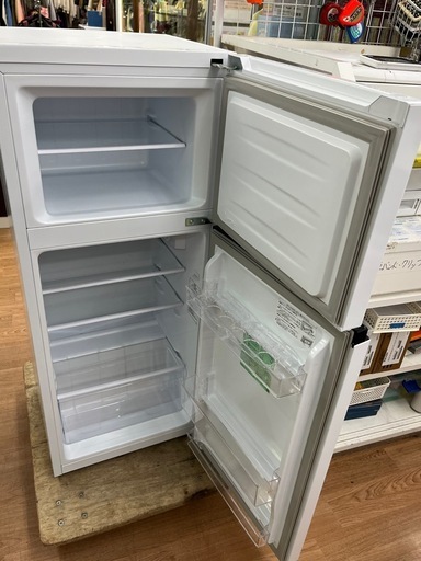 ☆ドリーム荒牧店☆ジモティー割引有☆【クリーニング済】　2ドア冷蔵庫/120L/ハイセンス/HR-B1202/2021