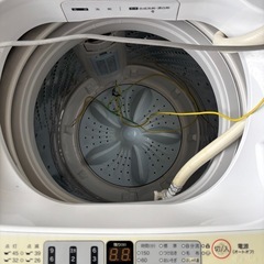洗濯機2021年生4.5kgの画像