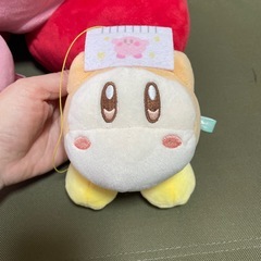 星のカービィとワドルディのぬいぐるみの画像