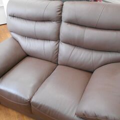 ♪スイートデコレーション 2人掛けソファ 合成皮革♪の画像