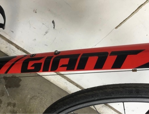 H-249△ q 岐阜発/ GIANT/ CROSTAR/ クロスバイク/ 2×8段変速/ 700×30c/ 自転車/ Fチューブ欠品